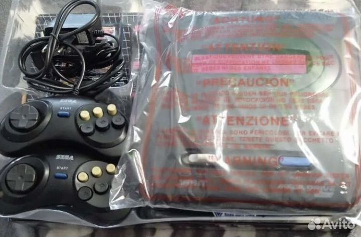 Sega mega drive 2 с встроенными играми