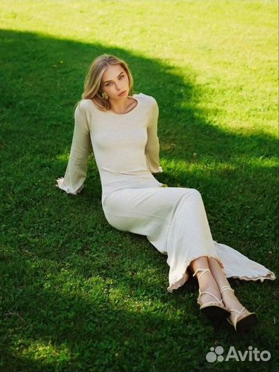 Платье женское длинное