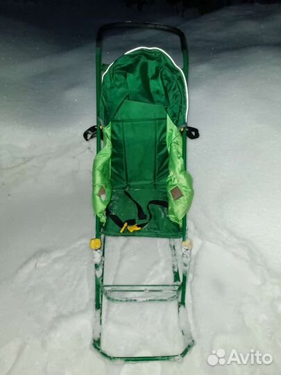 Санки-коляска