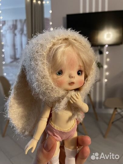 Шапочки чепчики для кукол