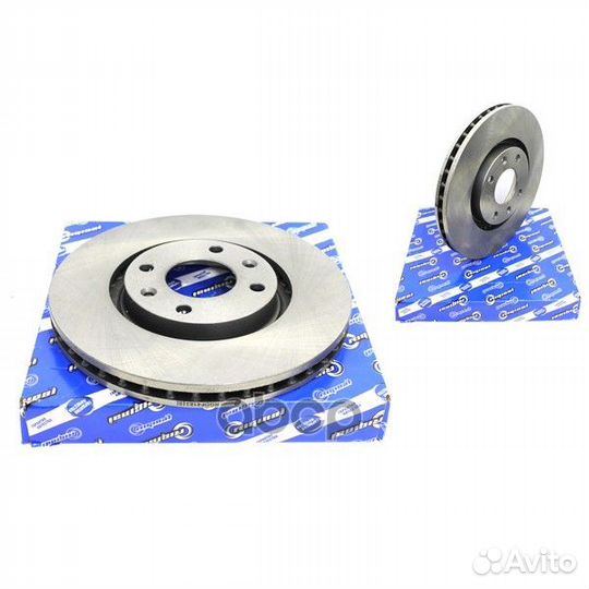 Диск тормозной передний C-4 5 P-307 308 3008 RG