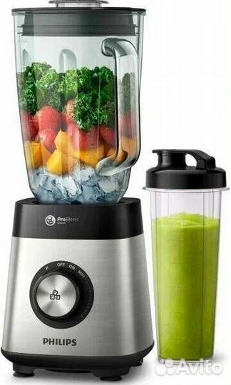 Блендер philips чаша HR3573/90 100Вт стекло 2л