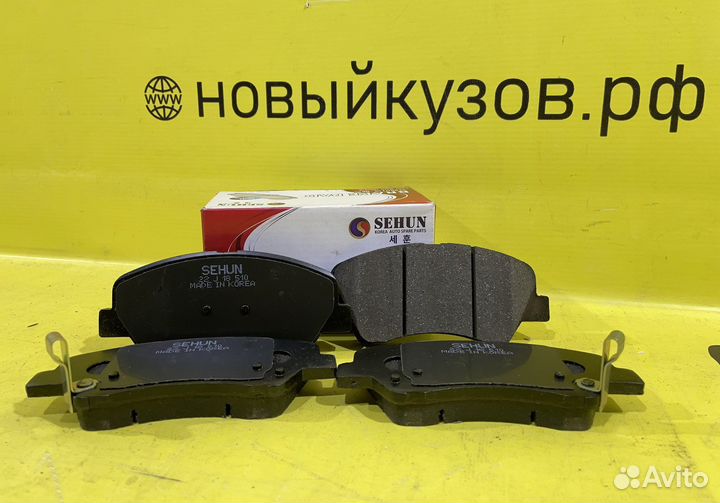 Колодки тормозные передние Solaris 1,Rio 3 10-16