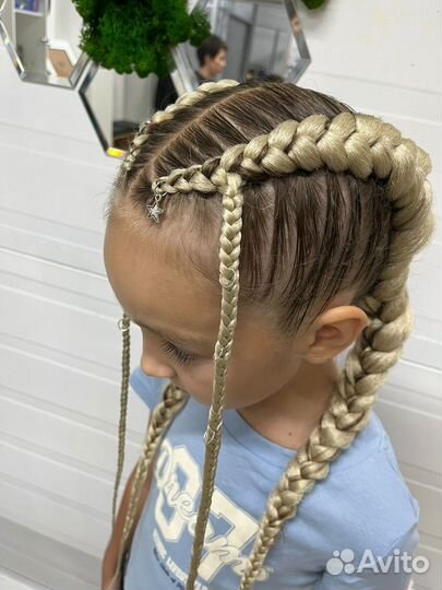 Плетение кос (с канеколоном и без)