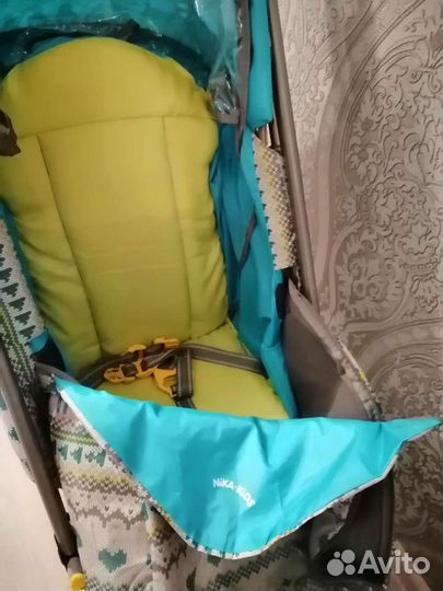 Детские санки коляска ника