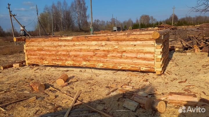 Зимний срубкругляк для дома бани оцб Профбрус