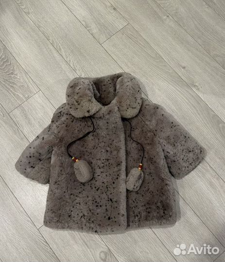 Шубка цигейковая детская СССР