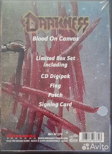 Darkness - Blood On Canvas (CD box) lim.ed