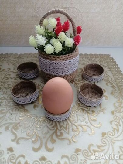 Подарочный набор (джутовое оформление)