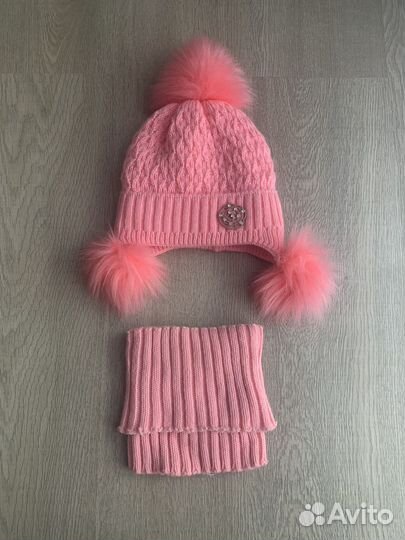 Комплект шапка, хомут