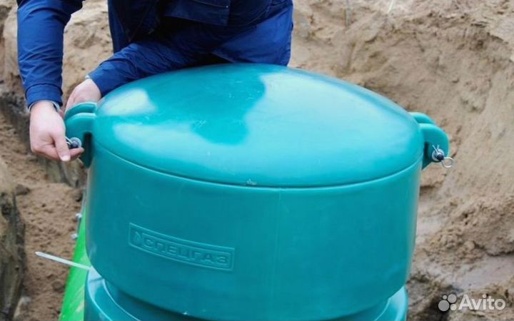 Газгольдер с монтажом