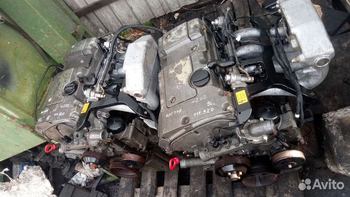 Двигатель Mercedes w124/w202 om111
