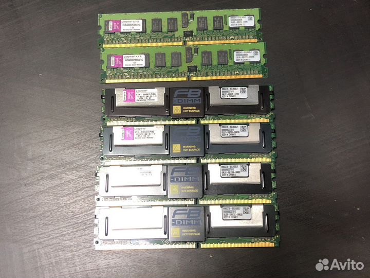 Серверная озу kingston 4/8gb