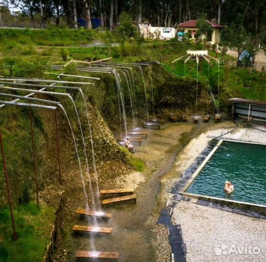 Термальные источники Кындыг, Абхазия