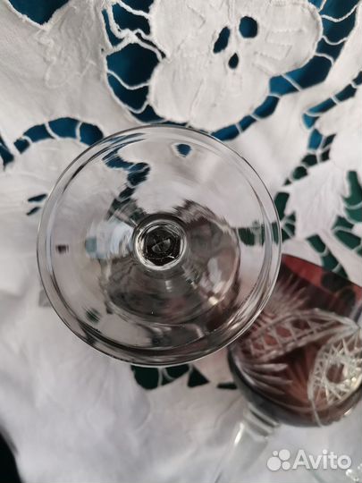 Бокалы фужеры марганцевое стекло СССР Германия