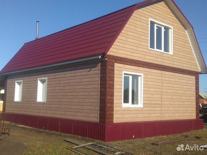 Строительные работы-крыши,обшивка сайдингом