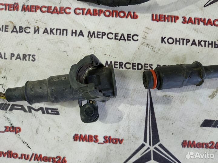 Проводка парктроников перед W211 Mercedes