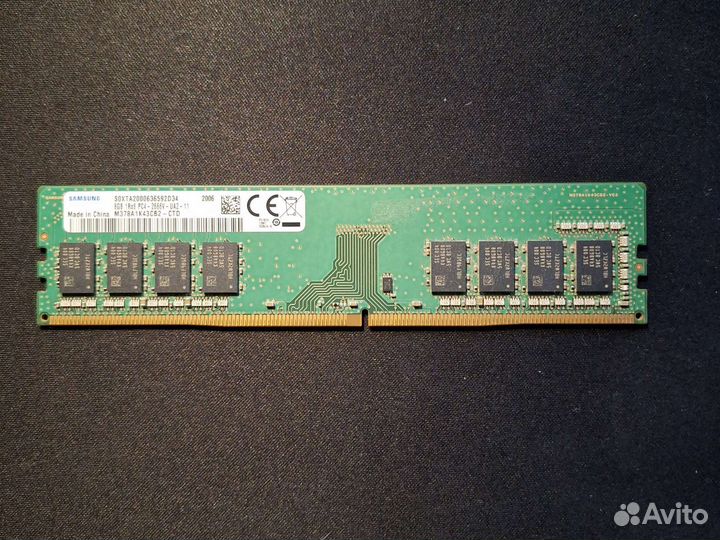 Оперативная память Samsung 8 Гб M378A1K43CB2-CTD