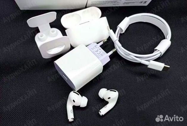 Airpods Pro + Комплект Адаптер Type-C