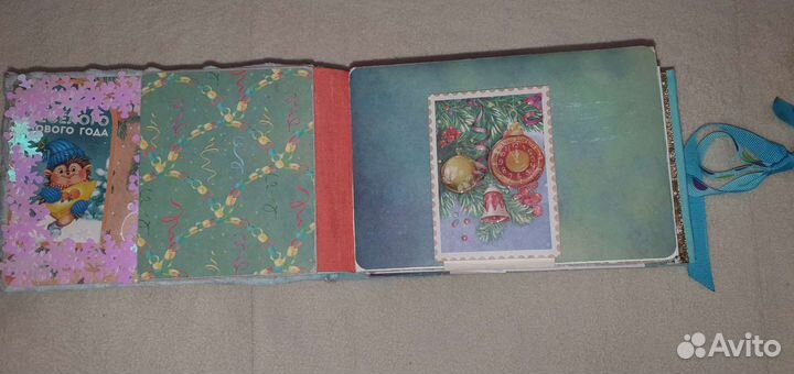 Скрапбукинг,альбом С новым годом