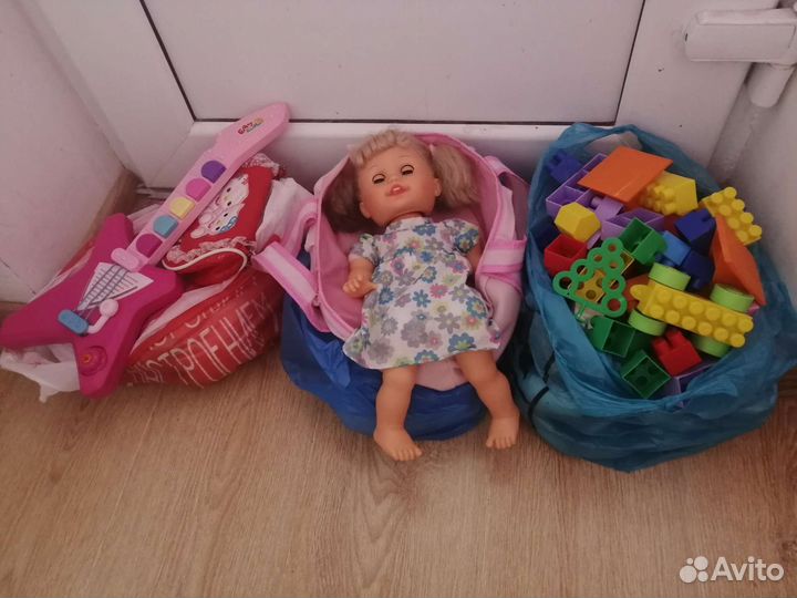 Игрушки пакетом для девочки