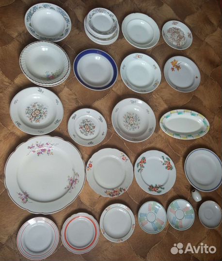 Тарелки разные СССР