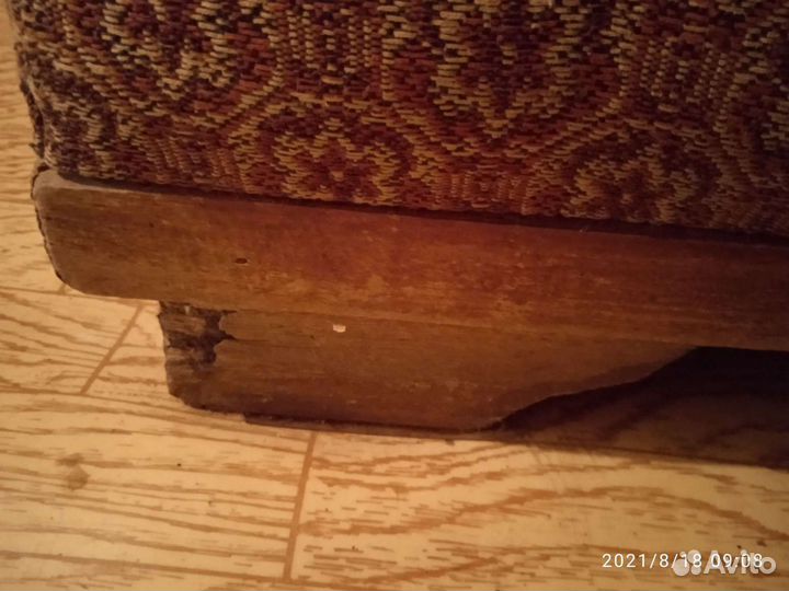 Сталинский диван с валиками