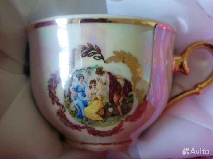 Чайная пара, чашка с блюдцем, подарочный набор