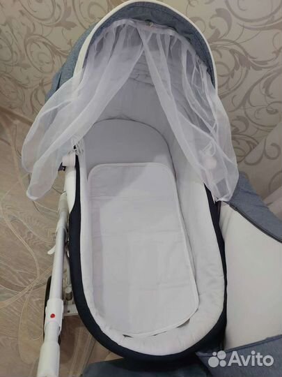 Коляска adamex barletta new 3v1, состояние новой