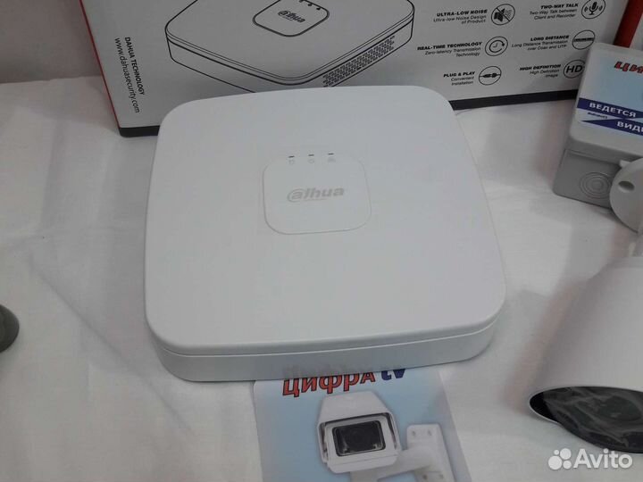 Комплект видеонаблюдения 4Мп Dahua 8 камер