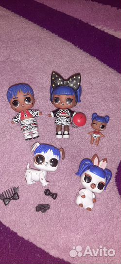 LOL OMG Downtown BB семейка 25 см