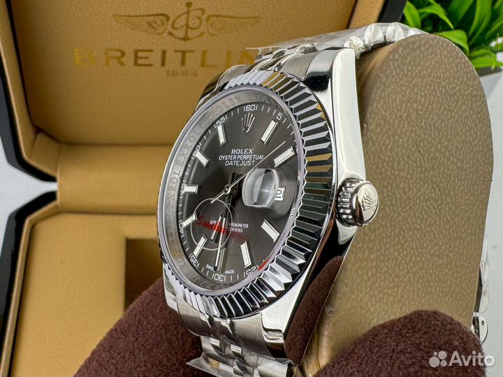 Часы Rolex datejust 41mm новые серые