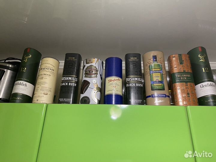 Тубы для бутылок пустые