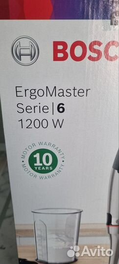 Блендер bosch ergomaster serie 6