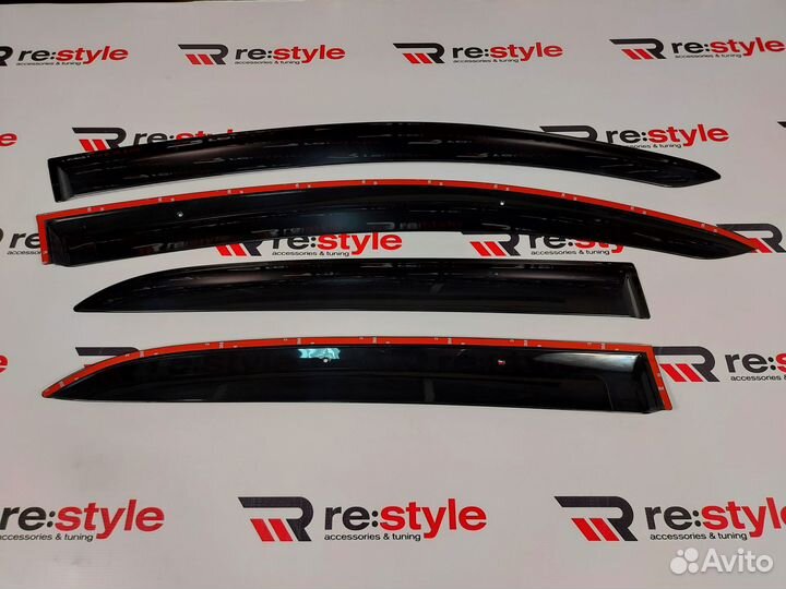 Ветровики Toyota Passo (XC30) 10-16г Kanglong