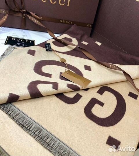 Палантин Гучи и Диор