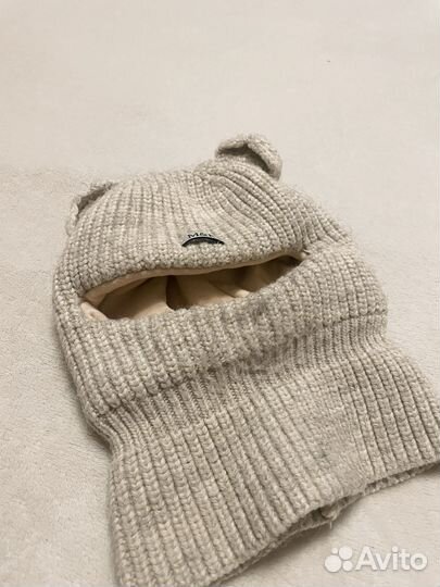 Шапка шлем детская зимняя