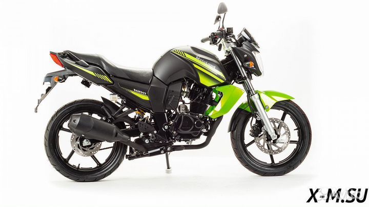 Мотоцикл motoland (мотоленд) bandit 250 зеленый