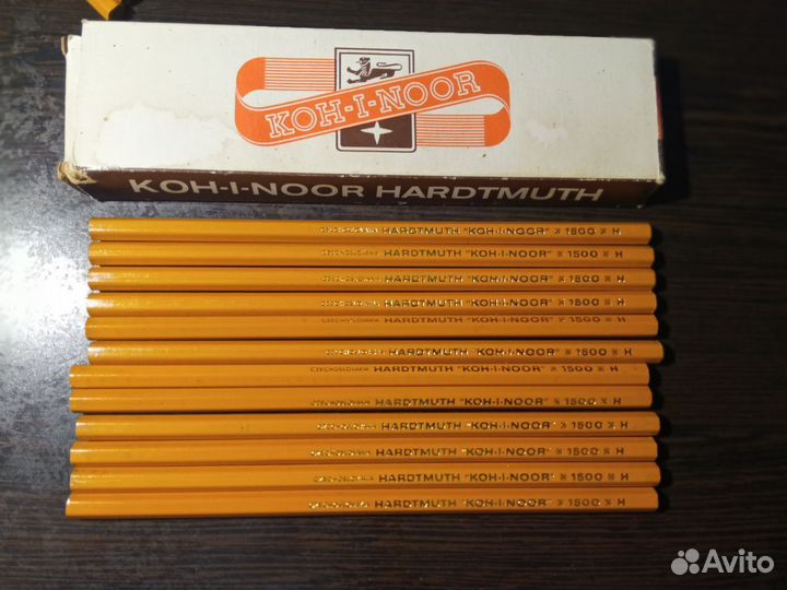 Карандаши графитные чертежные