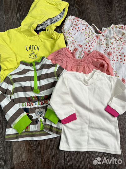 Детские вещи пакетом для девочек 80