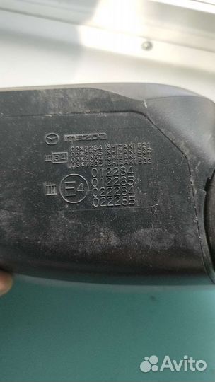 Зеркало левое mazda premacy