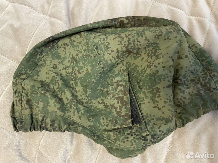 Чехол на шлем зеленая цифра