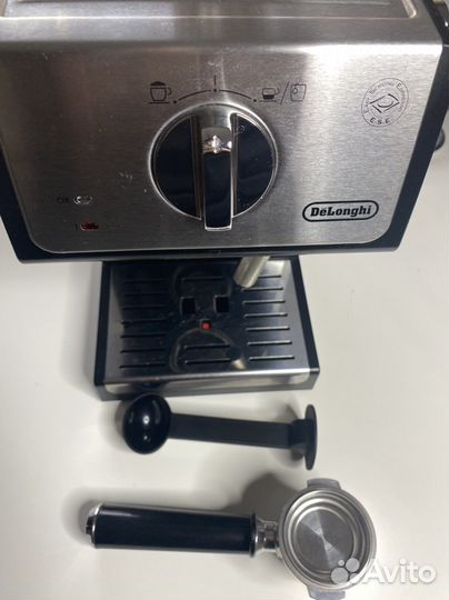 Кофеварка рожковая delonghi еср 33.21