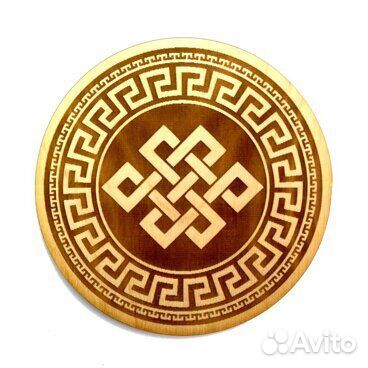 Подставка под горячее 17 Узел удачи и долголетия d