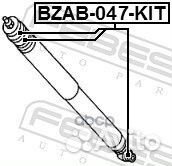 Сайлентблок заднего амортизатора комплект bzab