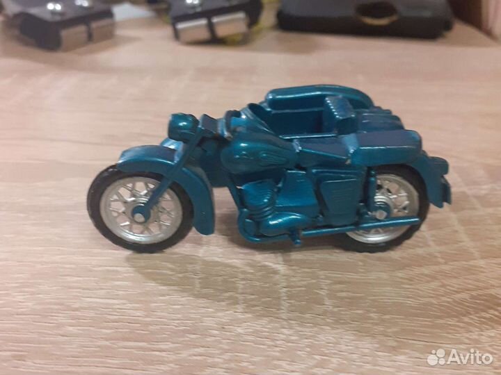 Модель мотоцикла иж юпитер 2к СССР литая