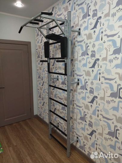 Шведская стенка с турником 3в1