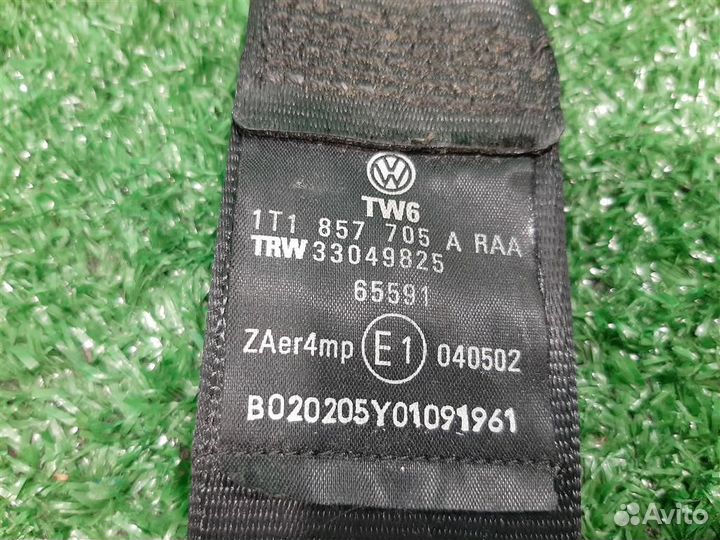 Ремень безопасности передний левый volkswagen Tou
