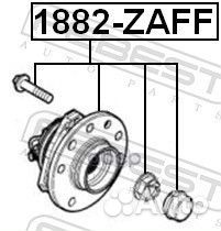 1882-zaff к-кт подшипника ступ. пер. Opel Astr