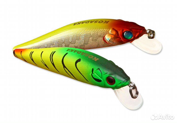 Воблер kosadaka Legend XS 118F-MHT, 118мм, 19г